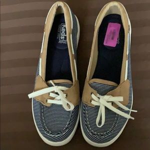 KEDS STRIPPED SHOES